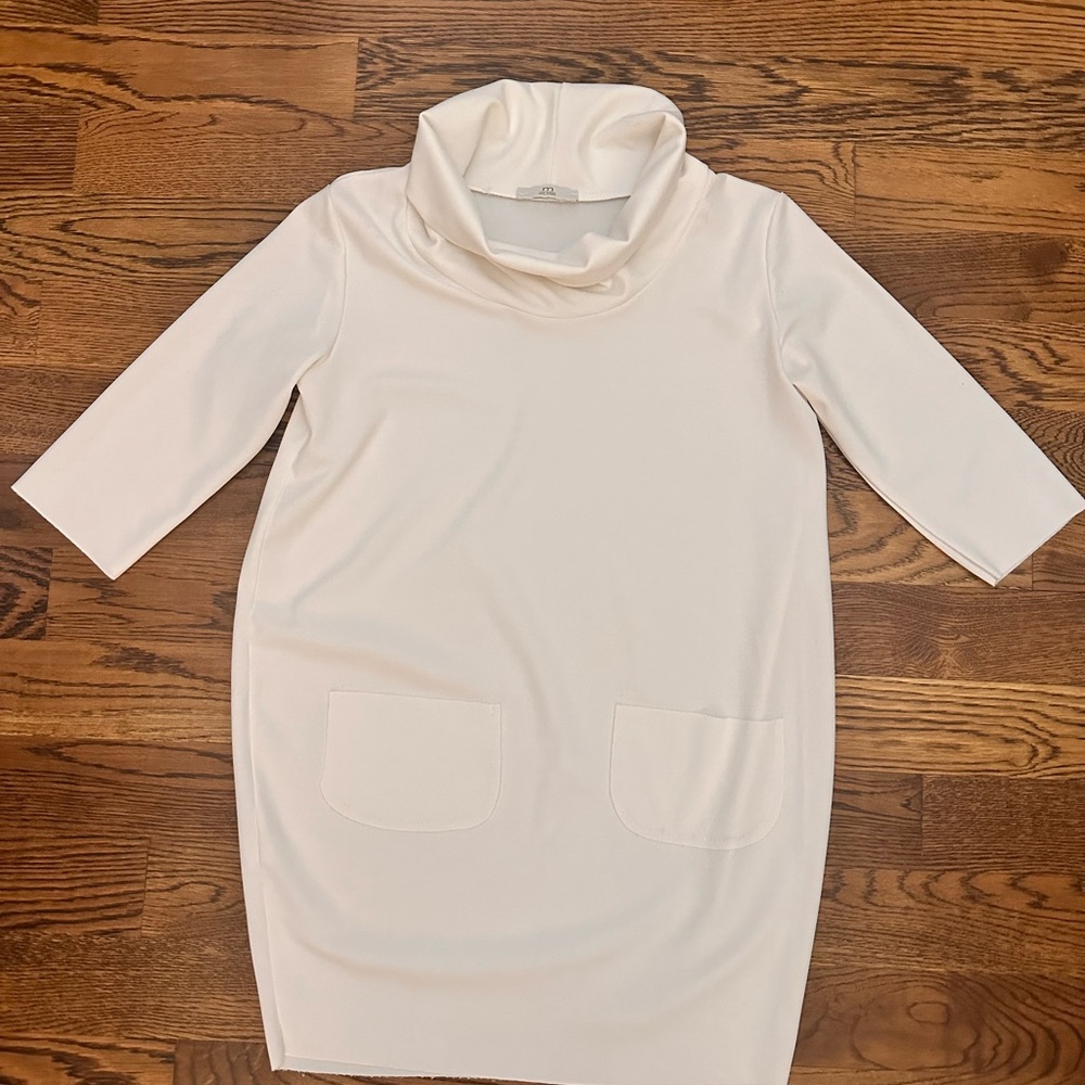 Milano Elegant Cream Dress